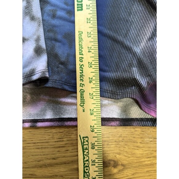 Clara Sun Woo Women Tunic Top Shirt Size Medium Stretch Asymmetrical Art Teacher - Picture 4 of 9